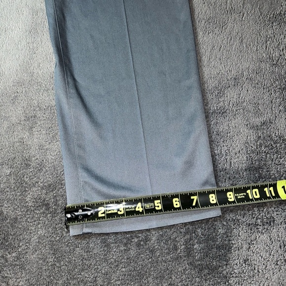 Nordstrom Men’s Shop Size 38W 32L Gray Athletic Fit Wedding Office Dress Pants - Picture 4 of 13